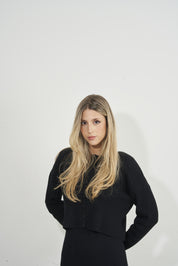 Cardigan Slim Black