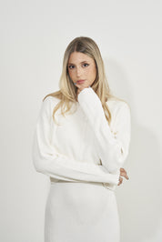 Cardigan Slim Off White