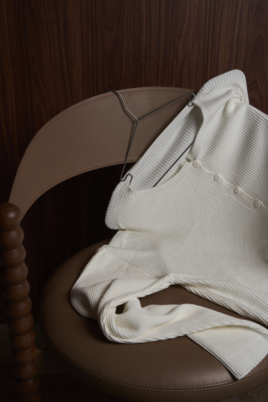 Cardigan Slim Off White