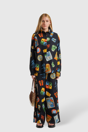 Camisa Colarinho Algodão