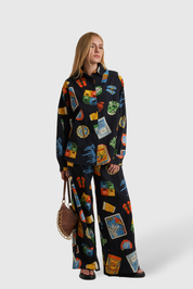 Camisa Colarinho Algodão