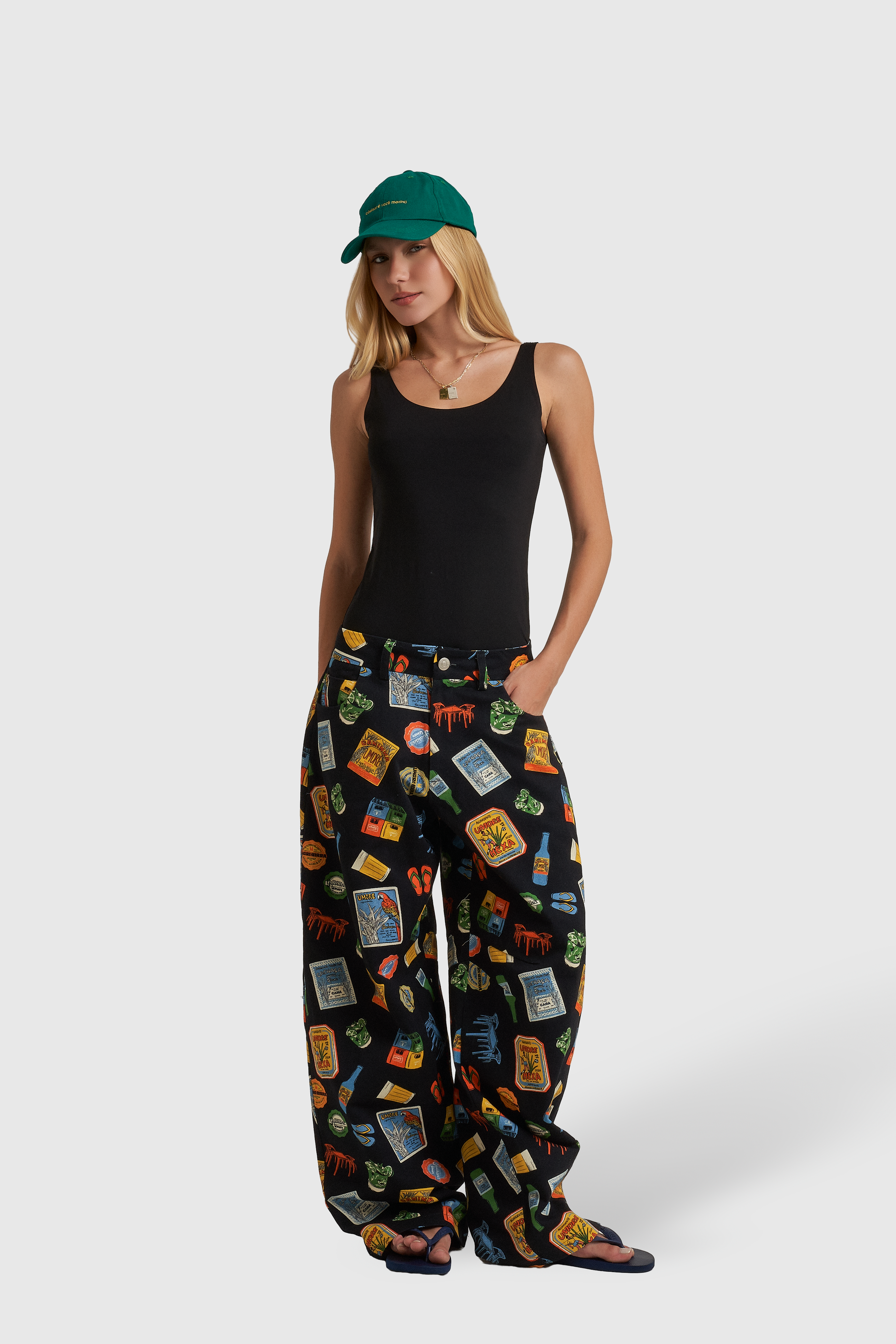 Calça Saideira Sarja