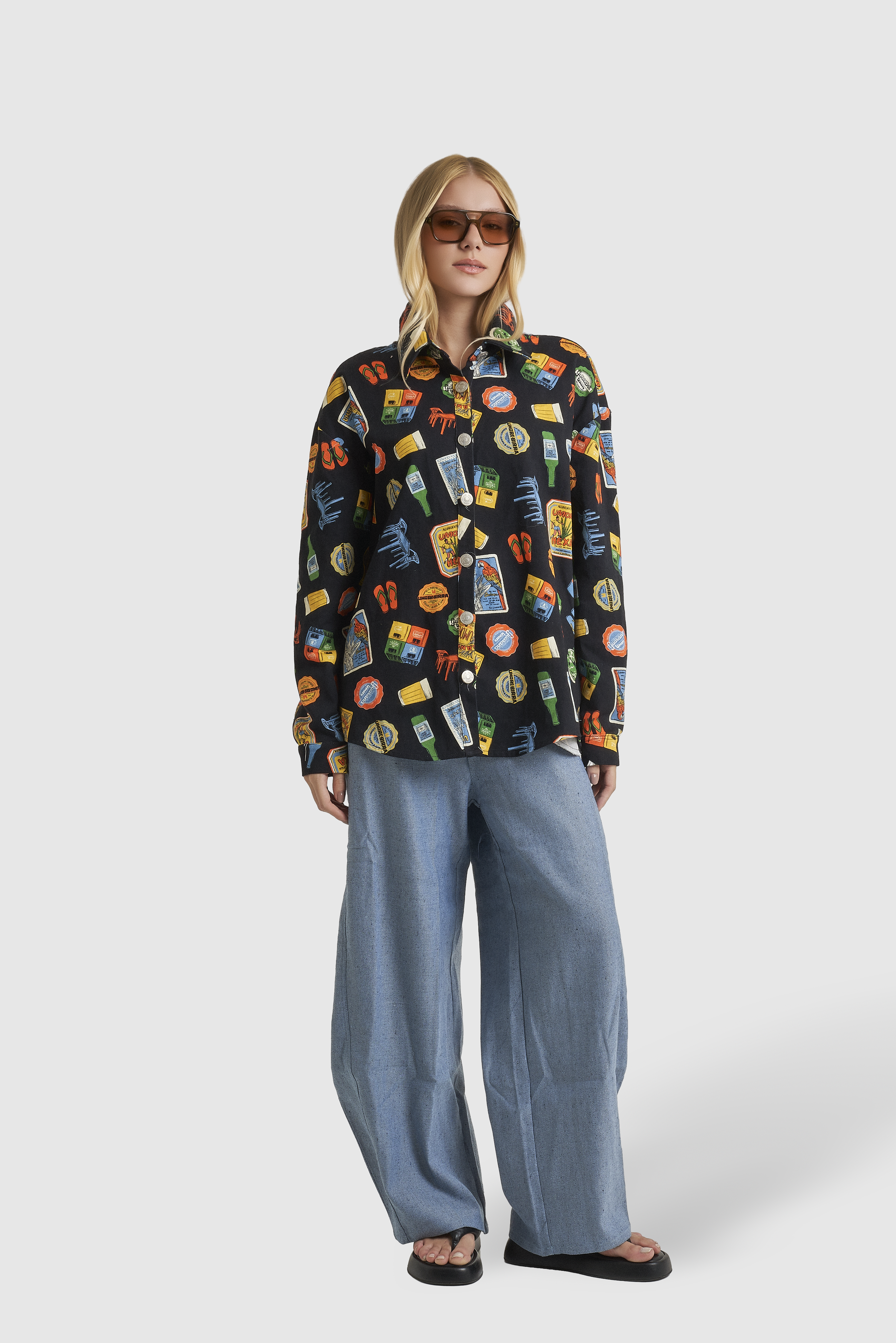 Jaqueta Ginga Sarja Oversized