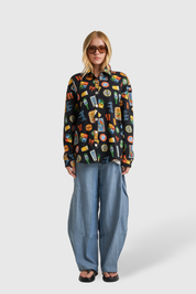 Jaqueta Ginga Sarja Oversized