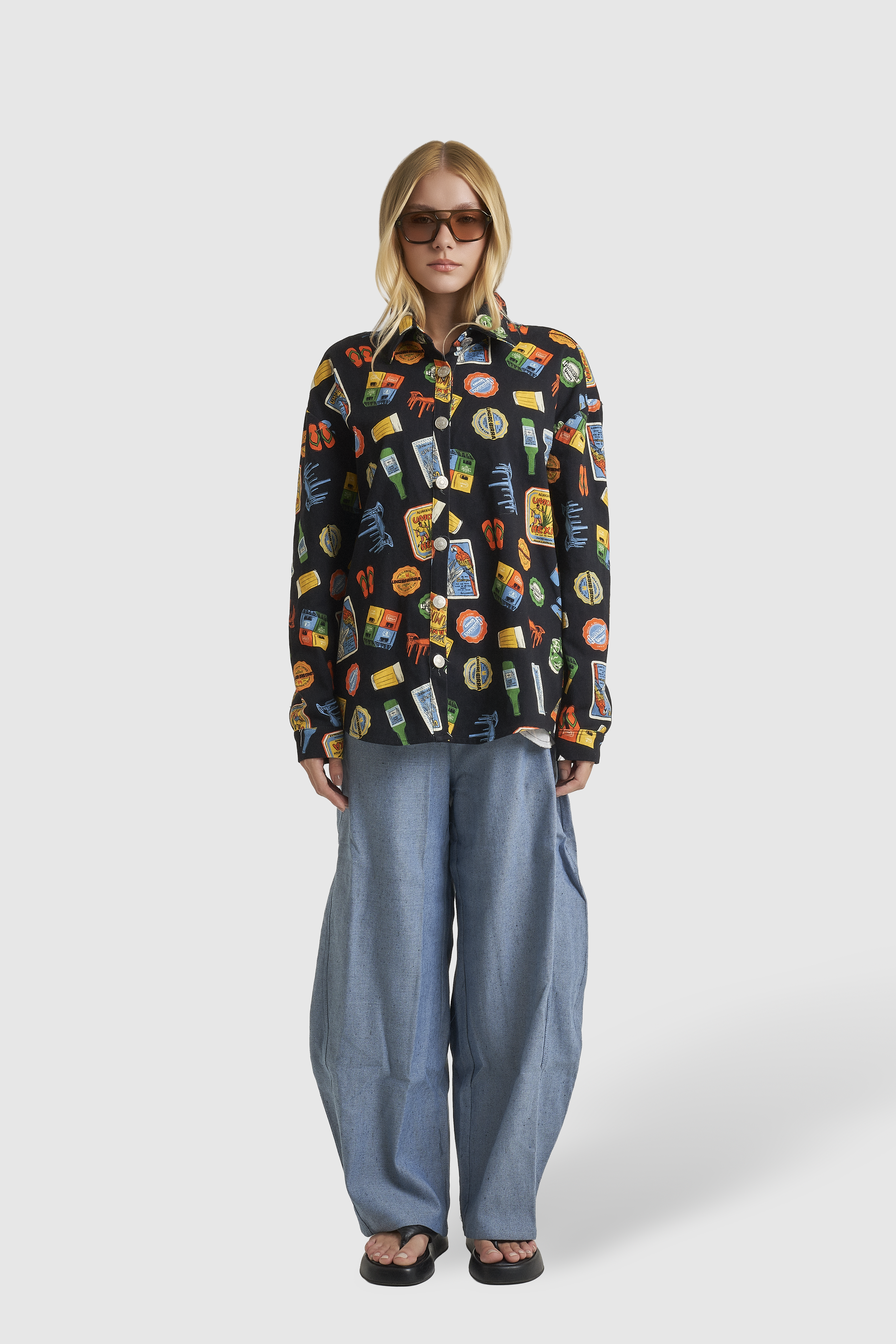 Jaqueta Ginga Sarja Oversized