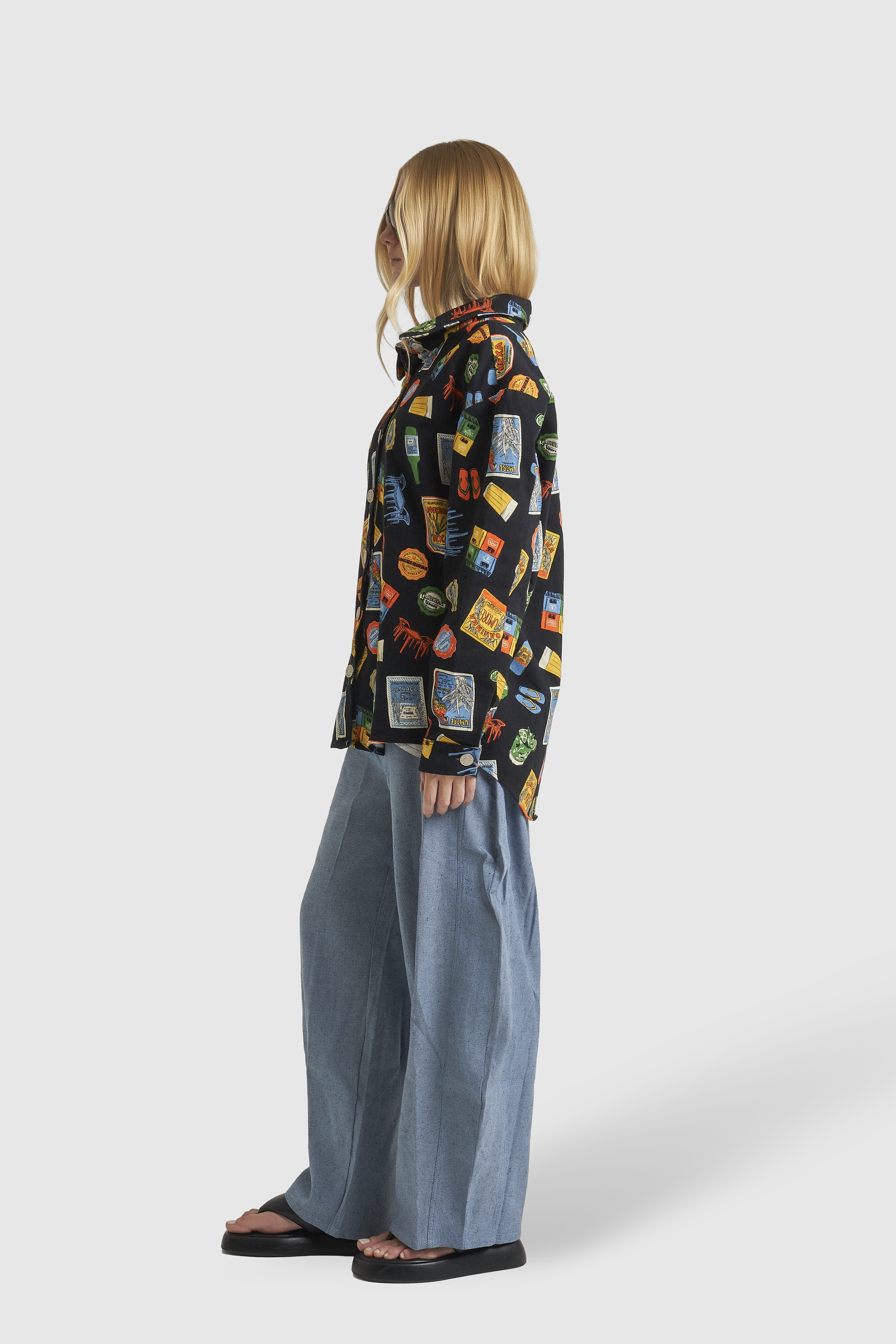 Jaqueta Ginga Sarja Oversized